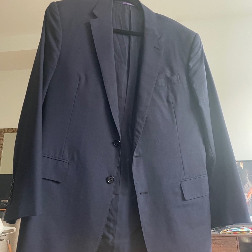 Ralph Lauren Purple Label Mens Jacket Navy Blue